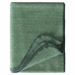 Eagle Products ABERDEEN Schurwoll-Decke - 150x200 Cm - Oliv