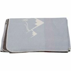 David Fussenegger SILVRETTA Vintage Alpin Flanelldecke - 140x200 Cm - Hellblau
