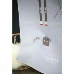 David Fussenegger SILVRETTA Vintage Alpin Flanelldecke - 140x200 Cm - Hellblau -David Fussenegger Shop unnamed file 345