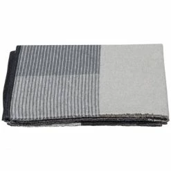 David Fussenegger LUCA Patch Flanelldecke - 140x200 Cm - Anthrazit