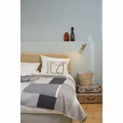 David Fussenegger LUCA Patch Flanelldecke - 140x200 Cm - Anthrazit -David Fussenegger Shop unnamed file 348