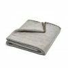 Haven & Earth Winter Herringbone Plaid - 160x220 Cm - Grau/natur
