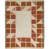 Zoeppritz Absurd Stamp Decke - 150x200 Cm - Rust