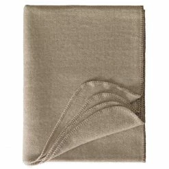 Eagle Products ABERDEEN Schurwoll-Decke - 150x200 Cm - Natural