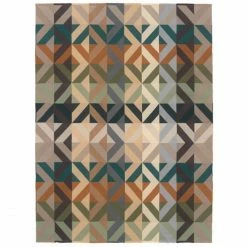 Eagle Products ORLANDO Lammwoll-Decke - 150x200 Cm - Dunkelgrün, Holz, Dunkel Salbei