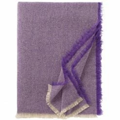 Eagle Products Portofino Strickplaid - 145x210 Cm - Lila