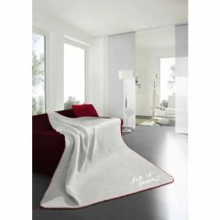 Bocasa By Biederlack Biederlack Let It Snow Weihnachtsdecke - 150x200 Cm - Hellgrau -David Fussenegger Shop unnamed file 410