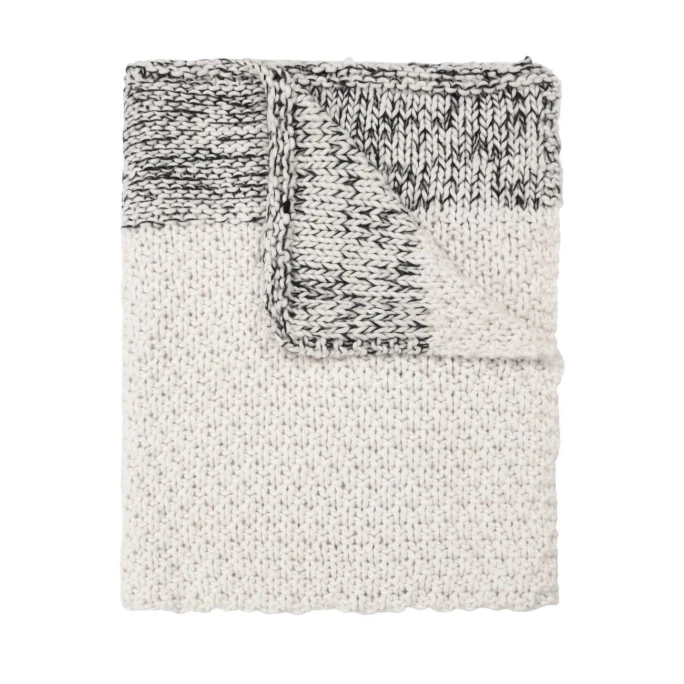 Marc O'Polo Maiku Wolldecke - 130x170 Cm - White 1 Marc O'Polo Maiku Wolldecke - 130x170 Cm - White