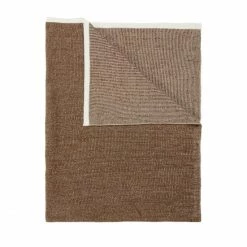 Marc O'Polo Rivar Decke - 130x170 Cm - Warm Pecan