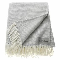 Schöner Wohnen SW-Zen Plaid - 140x200 Cm - Hellgrau