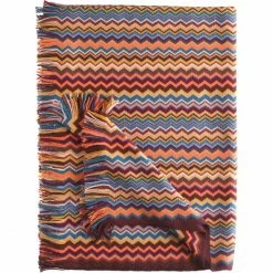 Eagle Products FIRENZE Decke - 130x190 Cm - Bordo, Blaupetrol, Gold