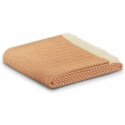 Bocasa By Biederlack Biederlack Boras Plaid - 130x180 Cm - Orange