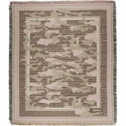 Zoeppritz Absurd Camouflage Decke - 150x200 Cm - Powder Rose