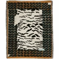 Zoeppritz Absurd Tiger Decke - 150x200 Cm - White
