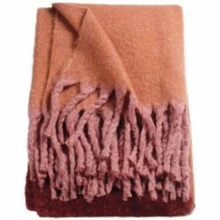 ESPRIT Home Marty Plaid - 150x180 Cm - Orange