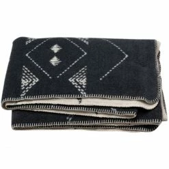 David Fussenegger SAVONA Boho Wohndecke - 150x200 Cm - Anthrazit