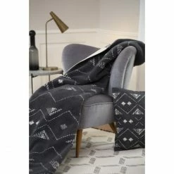 David Fussenegger SAVONA Boho Wohndecke - 150x200 Cm - Anthrazit -David Fussenegger Shop unnamed file 544