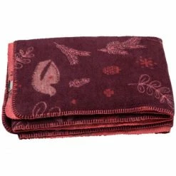 David Fussenegger SAVONA Folklore Wohndecke - 150x200 Cm - Barolo