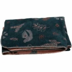 David Fussenegger SAVONA Folklore Wohndecke - 150x200 Cm - Tannengrün