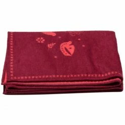 David Fussenegger VELVET Tauben Plaid - 135x200 Cm - Bordeaux