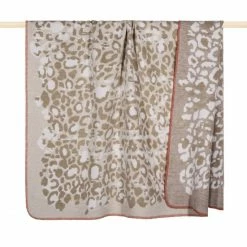 Pad LEOPARD Decke - 150x200 Cm - Beige