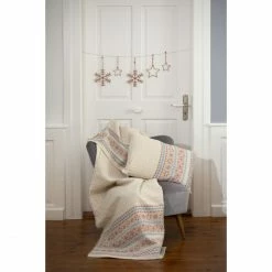 David Fussenegger LINO Nordische Bordüre Leinenplaid - 135x200 Cm - Terracotta -David Fussenegger Shop unnamed file 580