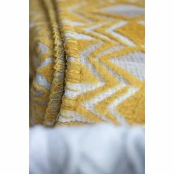 David Fussenegger DECO Grafische Bordüre Plaid - 130x200 Cm - Gold -David Fussenegger Shop unnamed file 587