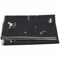 David Fussenegger SILVRETTA Spielzeug Allover Flanelldecke - 140x200 Cm - Anthrazit