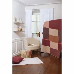 David Fussenegger LUCA Patch Flanelldecke - 140x200 Cm - Weinrot -David Fussenegger Shop unnamed file 621