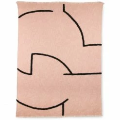 HK Living Soft Woven Decke - 130x170 Cm - Green