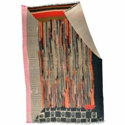 Zoeppritz Handloom Print Kaschmirdecke - 130x190 Cm - Charcoal