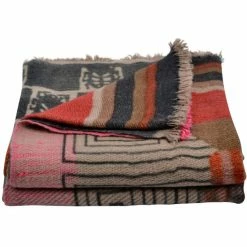 Zoeppritz Handloom Print Kaschmirdecke - 130x190 Cm - Charcoal -David Fussenegger Shop unnamed file 688