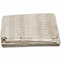 David Fussenegger Strukturstreifen Decke - 150x200 Cm - Natur