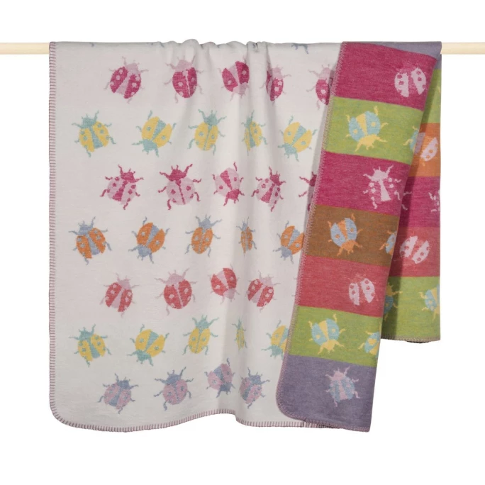 pad LADY BEE Decke - 100x150 cm - multi Pad LADY BEE Decke - 100x150 Cm - Multi -David Fussenegger Shop unnamed file 704