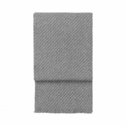 Elvang Denmark Diagonal Plaid - 130x200 Cm - Grey/light Grey