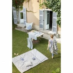 David Fussenegger NIZZA Diagonalstreifen Sommertuch 2er Set - 2 Stück à 90x150 Cm - Blau -David Fussenegger Shop unnamed file 770