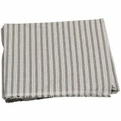 David Fussenegger NIZZA Diagonalstreifen Sommertuch 2er Set - 2 Stück à 90x150 Cm - Anthrazit -David Fussenegger Shop unnamed file 778