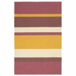 Eagle Products Venezia Decke Aus Schurwolle - 130x200 Cm - Beere-ocker