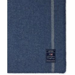Lexington Center Striped Decke - 130x170 Cm - Blue/gray -David Fussenegger Shop unnamed file 809