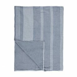 Marc O'Polo Sevli Decke - 150x200 Cm - Blue