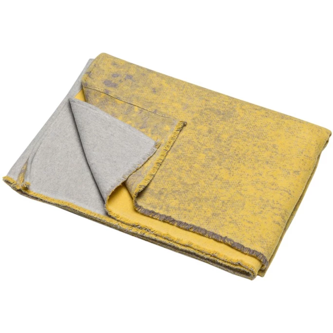 David Fussenegger LUCA Raps Decke - 140x200 Cm - Gelb 2 David Fussenegger LUCA Raps Decke - 140x200 Cm - Gelb – Bild 2