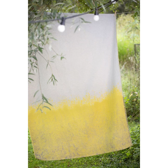 David Fussenegger LUCA Raps Decke - 140x200 Cm - Gelb 3 David Fussenegger LUCA Raps Decke - 140x200 Cm - Gelb – Bild 3