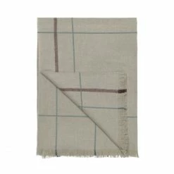 Elvang Denmark Elvang Square Alpaka-Decke - 130x190 Cm - Light Green