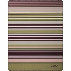 JOOP! Micro Lines Decke - 150x200 Cm - Moos-nude