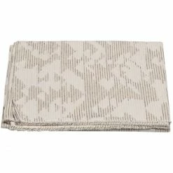 David Fussenegger ALBA Raster Plaid - 140x200 Cm - Natur