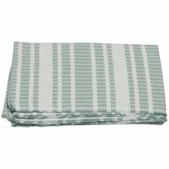 David Fussenegger RIVA Blockstreifen Leichte Decke - 140x200 Cm - Hellgrün