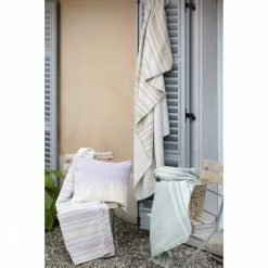 David Fussenegger RIVA Blockstreifen Leichte Decke - 140x200 Cm - Natur -David Fussenegger Shop unnamed file 933