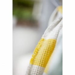 David Fussenegger MARE Blockstreifen Waffeldecke - 140x200 Cm - Gelb -David Fussenegger Shop unnamed file 936