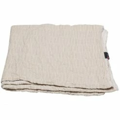 David Fussenegger NORI Streifen Pre-washed Plaid Aus Recycling-Ba - 110x170 Cm - Gebleicht