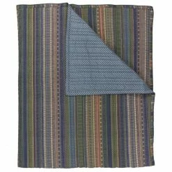 Pip Studio Ribbon Quilt Tagesdecke - 150x200 Cm - Blau Grün